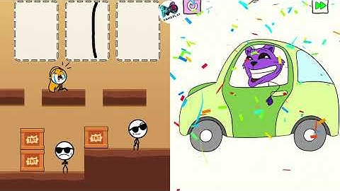 Save Her vs Help Monster 2 Tricky Puzzle - Satisfying ASMR Gameplay All Levels