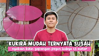 SEMOGA TERBANG‼️ Nyobain Bikin Gapangan Pegon Ludoyo 1,5 M - PAKAI PINK SEMUA