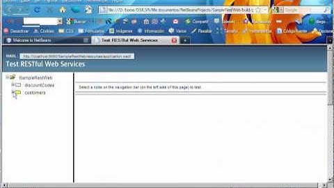 NetBeans 6.9: Creando un servicio RESTful