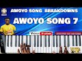 HOW TO PLAY AWOYO SONG SIMPLE AND SHARP AS A BEGINNER WITH 100+ SKILLS LEARN KEY F
