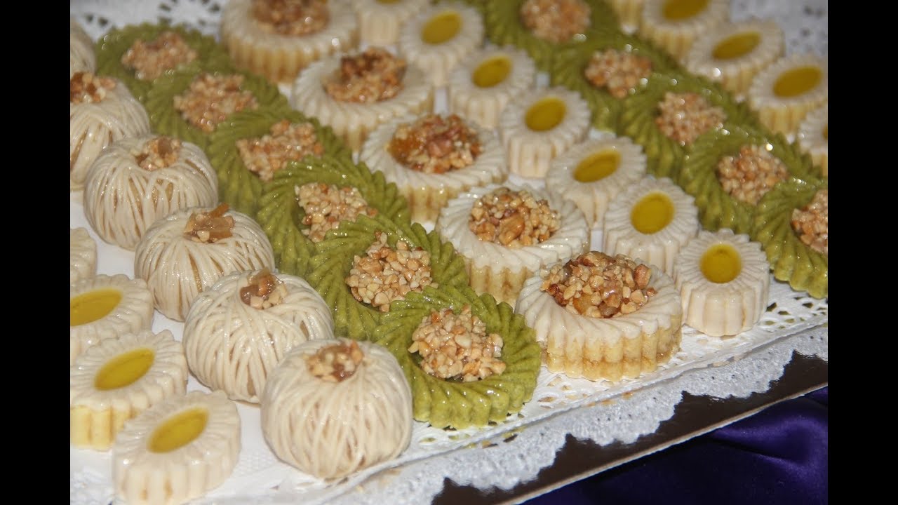 بنصف كيلو لوز فقط حضري جديد حلويات اللوز  راقية و بسيطة (الجزء الثاني)