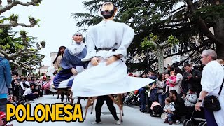 Video thumbnail of "ENE KANTAK - POLONESA - ERRALDOIAK. ONDEL-ONDEL Gigantes Gegants"