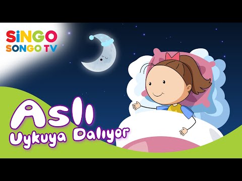 ASLI Uykuya Dalıyor 😴🛌 – SingoSongo TV I İsme Özel Çocuk Şarkıları 🎵