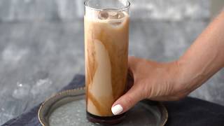 How to make Iced Caramel Latte - Ready in 1 Minute!