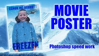 Movie Poster Speed Video