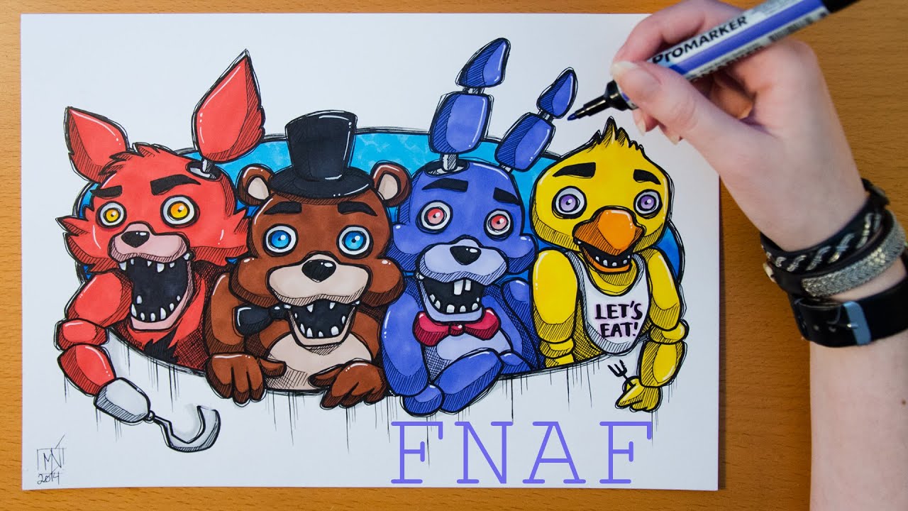 Speed paint for freddy i did on yt #art #anime #drawing #fnaf #fnaf1 #