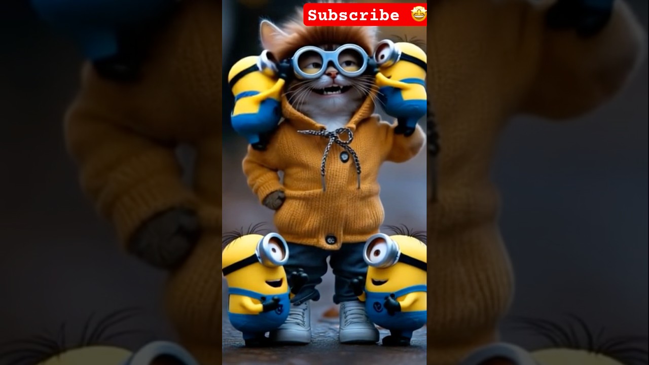 When Your Cat Crew is Your Glam Squad 😹🕶️🎀 