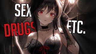 「Nightcore」 Sex, Drugs, Etc. - Beach Weather ♡ (Lyrics) Resimi