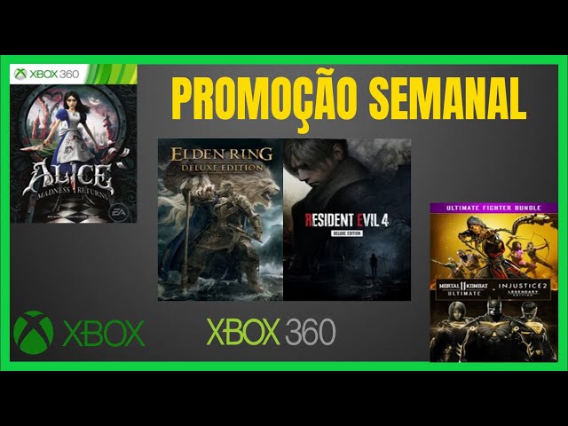 PROMOÇÃO GAMES XBOX 360/ONE/SERIES I Promoção no estilo Saldão! 