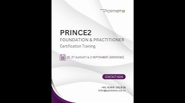 Prince2 Foundation & Practitioner Certification Training #prince2 #itil #onlinetraining
