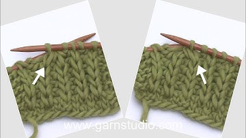 How to decrease 2 stitches in false English rib, facing left and right