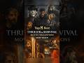 Top 8 Best Thriller And Survival Movie's Suggestions Part-1 Must Watch | Men Of Movies!