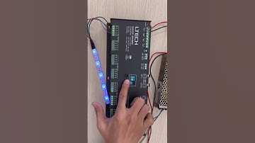 LTECH DMX512 DECODER WITH OLED #dmx512 #ltech #dmxcontroller #DMX512DECODER