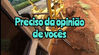 Patrolamento pesado / Preciso da opinião de vocês /Motoniveladora Caterpillar 120K Grader niveleuse