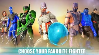 Super Heroes Street Fight Game New Battle City Hero - Marvel Super Hero Vs Street Fighter screenshot 3