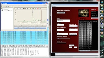 Scalable Distributed Denial of Service - Packet Control Engine Test (UDP Flood Attack)