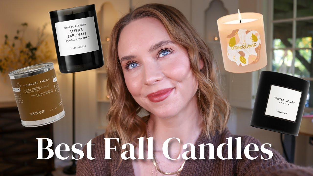 Best Fall and Winter Candles! Cozy Holiday Scents YouTube