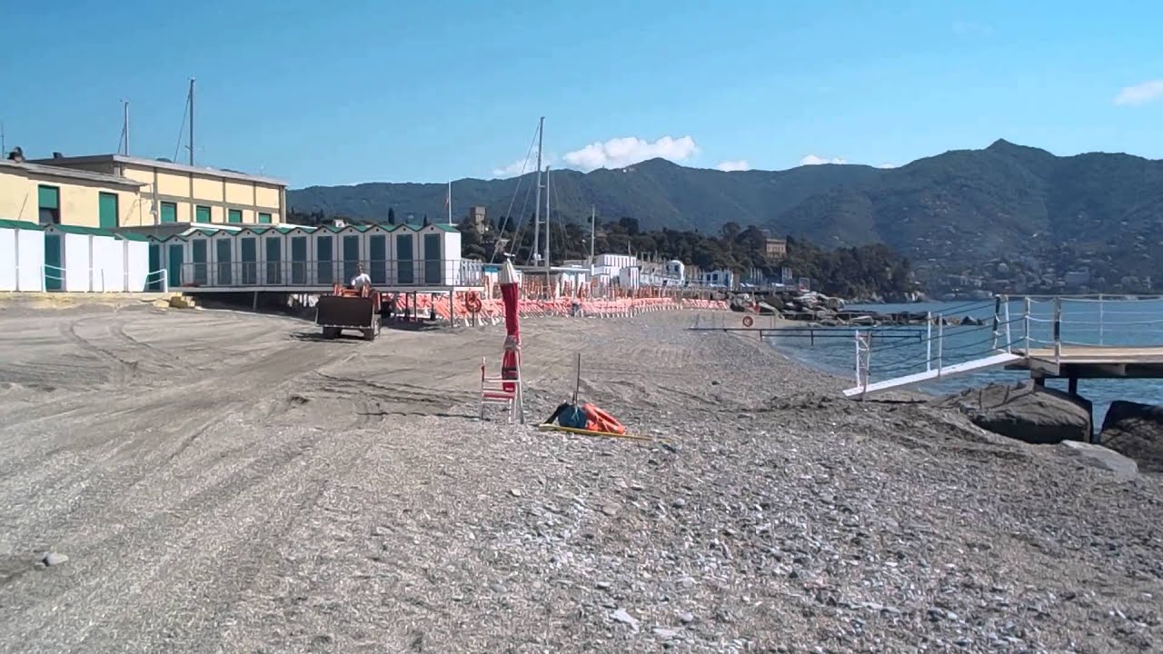 Spiaggia Santa Margherita Ligure - YouTube