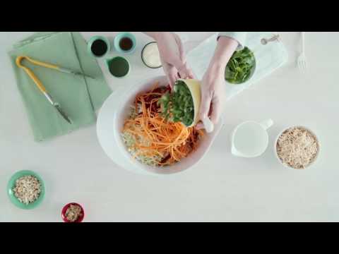 Crunchy Chicken Noodle Salad with Praise Whole Egg Mayonnaise 15s