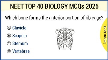 NEET Exam Preparation 2025 || Biology MCQ for NEET 2025 || neet biology questions