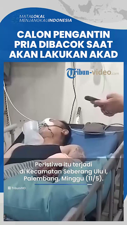 Viral Video Calon Pengantin Pria Dibacok Sebelum Akad, Prosesi Pernikahan Berlangsung di Rumah Sakit