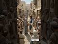 Jesus Christ helped a widow woman in the streets of Israel #jesus #jesuschrist #viral #video