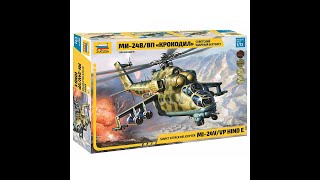 Подробная инструкцияпо сборке Ми-24В/ВП 1:72 от Zvezda. Часть 1