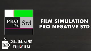 Film Simulation - Pro Negative Std - Spill the Beans - Fuji Guys