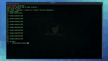 Hoe maak je een willekeurige getallengenerator in Python?
