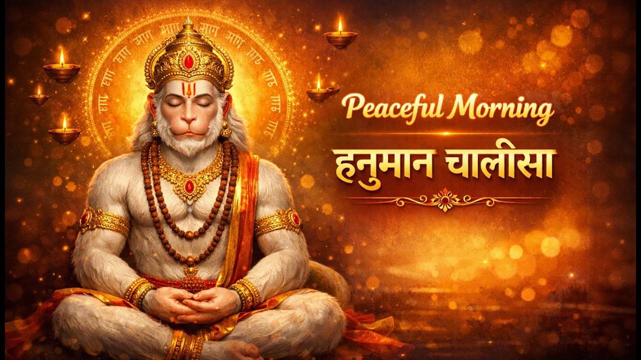 7-TNonsसुबह हनुमान चालीसा ☀️ | Morning Hanuman Chalisa | Powerful Morning Mantra For Positive Energy