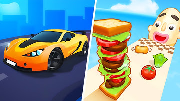 Sandwich Runner | Race Master 3D - All Level Gameplay Android,iOS - NEW APK BIG UPDATE
