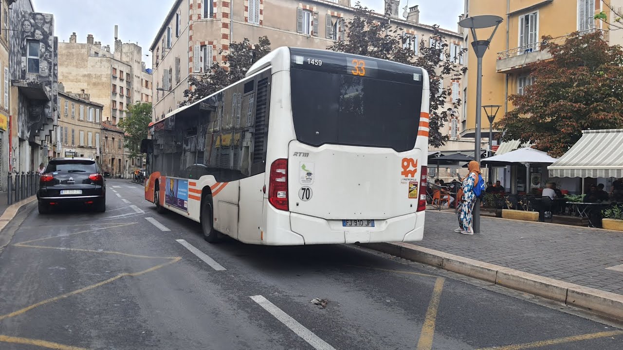 [Kickdown] Bus 1459 - Ligne 33 - Mercedes Citaro C2