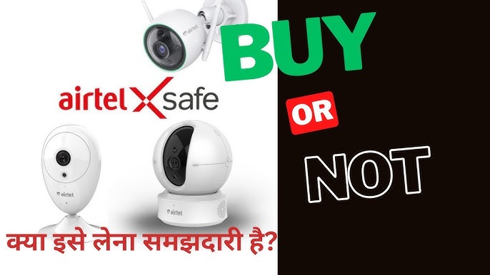 Airtel Xsafe 360° Camera Installation & Best App Setting Live View, CCTV  Camera Setup