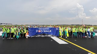 FOD Walk | Belgrade Airport's New Runway 12R/30L