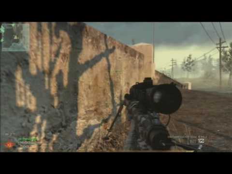 Modern Warfare 2 - *Flawless* Team Deathmatch 7 - Wasteland (Intervention w/ Full Metal Jacket)