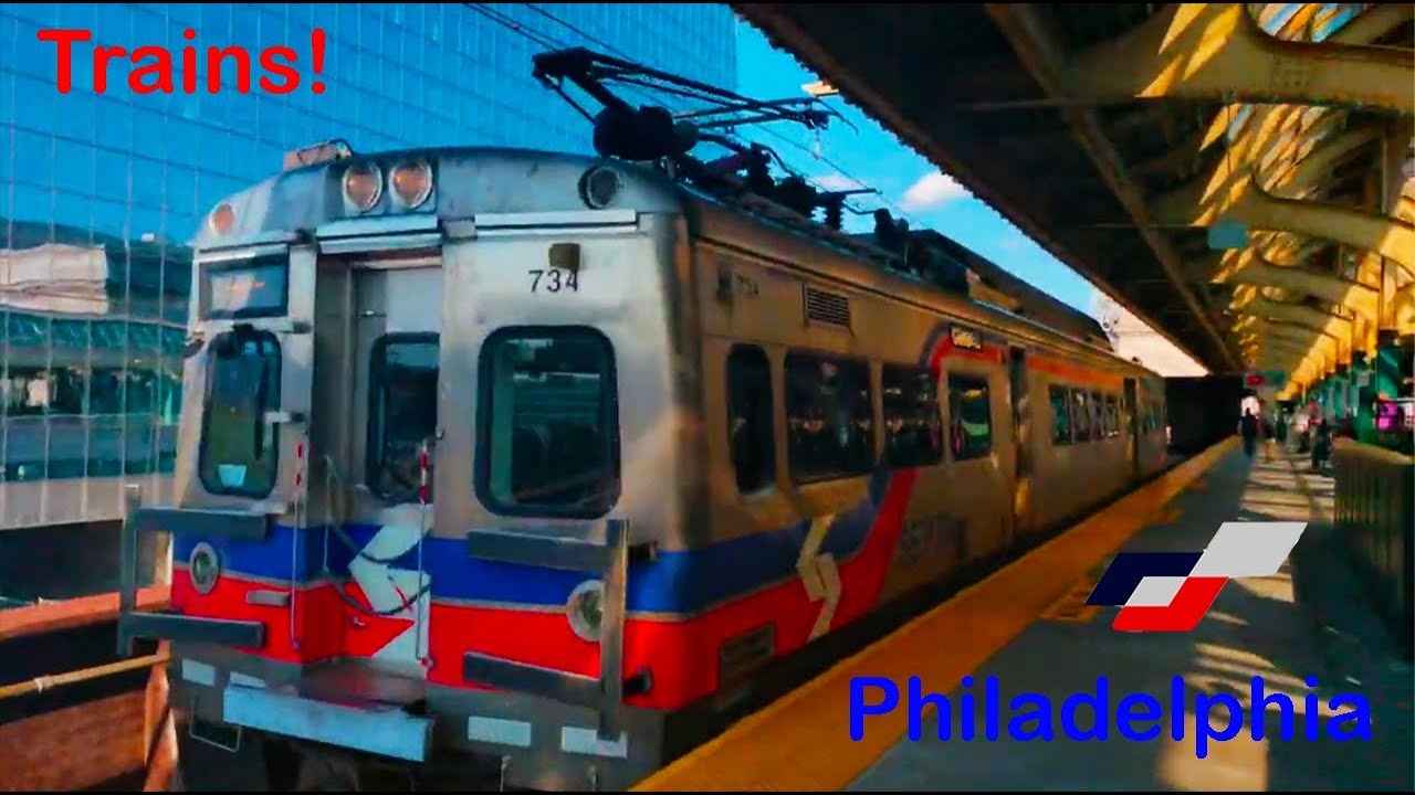 Philadelphia Trains! YouTube