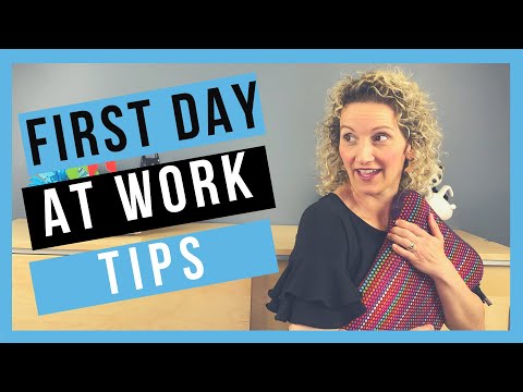 Video: First day at a new job