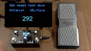 Calibrating An Expression Pedal - Blackaddr Audio Micromidi Mki