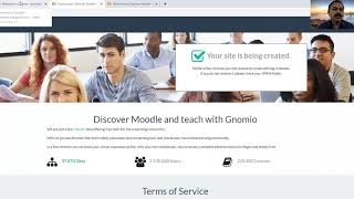 How to create Free Gnomio Moodle