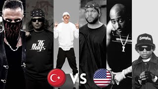 🇹🇷 Gangsta Rap vs 🇺🇸 Gangsta Rap