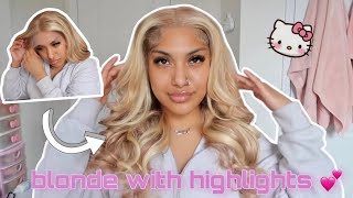 Gorgeous Skin Melt Blonde Highlight Hair Switch Up for Spring 💕 ft Hermosa Hair