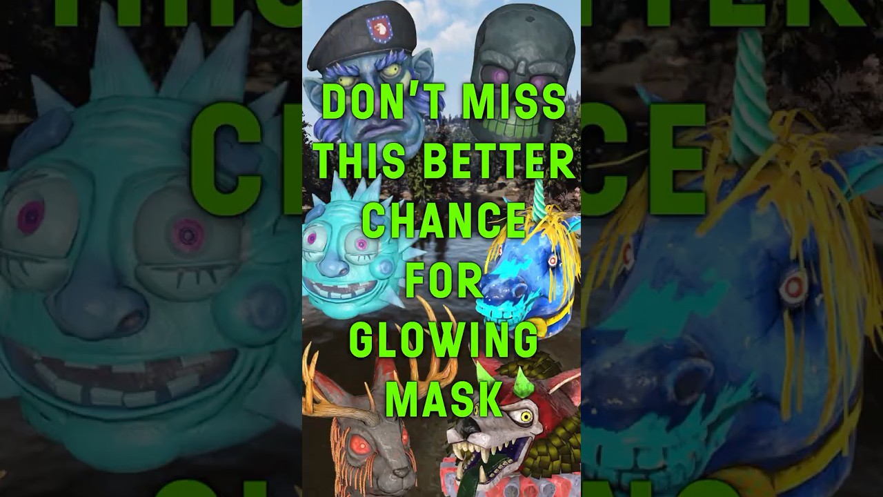 Don't Miss This Chance To Get A Getting A Glowing Mask This Weekend