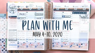 Plan with Me | Erin Condren Life Planner | Week of May 4-10 | HanCanPlan