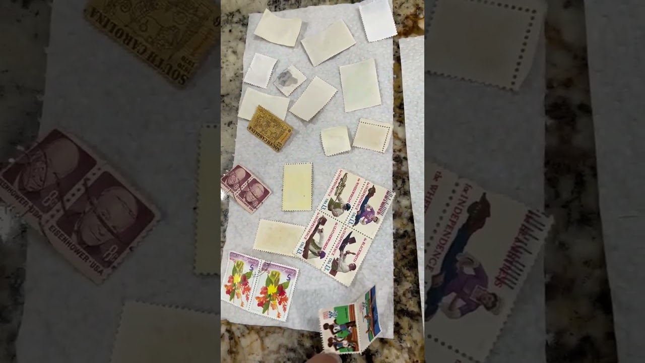 Hack to Remove stamps from envelopes for Stamp Collecting.