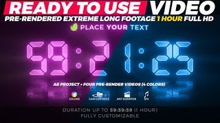 Countdown Digital (After Effects Template)