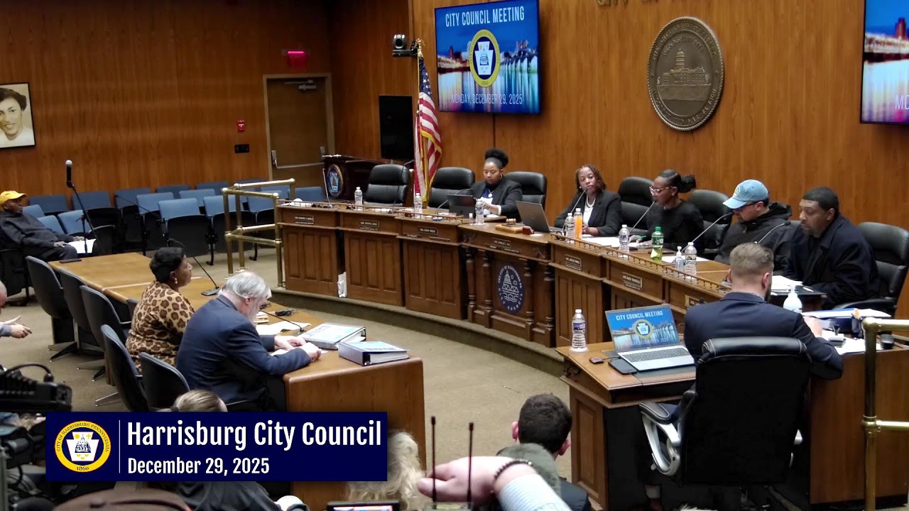 Harrisburg City Council Meeting - 12/29/2025