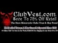 Official club vest brand motorcycle mc vests