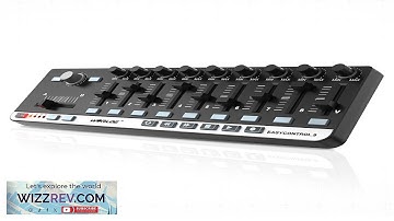 Worlde EasyControl.9 MIDI Controller Portable Mini USB 9 Slim-Line Control MIDI Keyboard Review