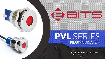 E-Switch E-Bits: PVL Pilot Indicator Series