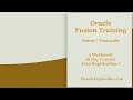 Oracle Fusion Financials - Online Training (Oracle Financials Cloud)